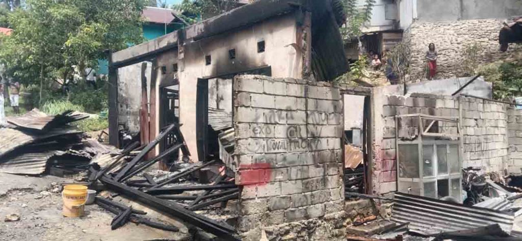 Rumah Warga Dusun Telaga Pange Ludes Dilalap Api